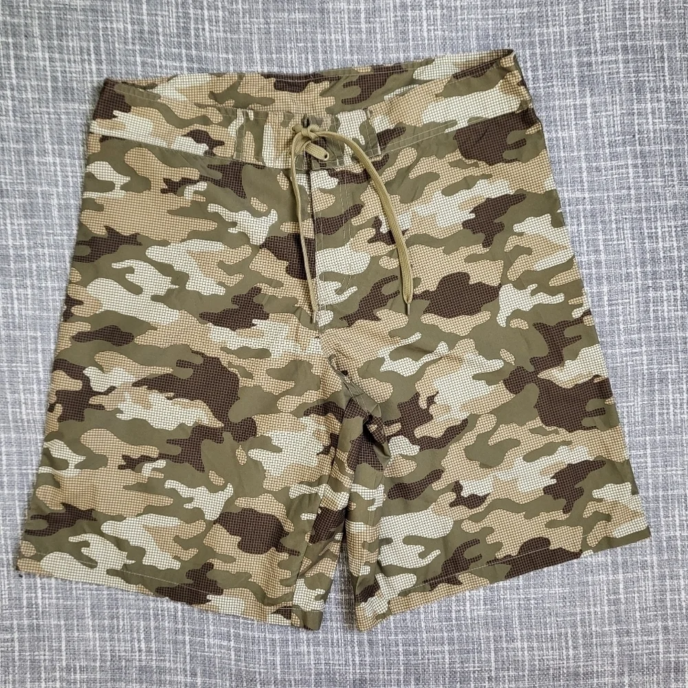 Extreme Coalition Board Shorts Digital Camo Water Sports Men's L